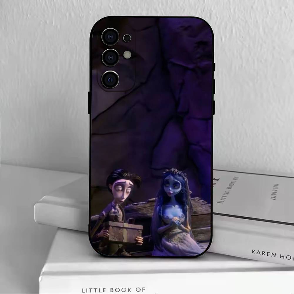 

Corpse Bride-E-Emily Phone Case For Samsung S25,S24,S21,S22,S23,S30,Ultra,S20,Plus,Fe,Soft Silicone Black Cover Samsung S21Ultra