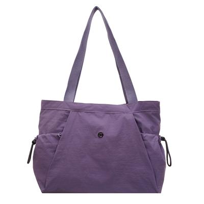 Water-Resistant Nylon Tote Bag for Women – Lightweight and Durable Everyday Shoulder Bag with Multiple Pockets