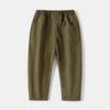 Autumn New Children's Pants Children's Korean Version Solid Color Casual Pants Boys Spring and Autumn Versatile Cotton Trousers