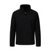 Trendy versatile men's tops autumn and winter new men's clothing fleece sweater stand-up collar half zipper long sleeve European size