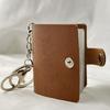 Photocard Binder Album Mini Photo Album with Keychains Mini Photo Card Books Holder with Pendants DIY Keychian 40 Pocket