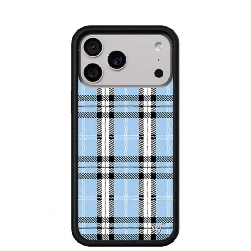 WildFlow Blue Denim iPhone 17/16 Pro Max/15 Plus Protective Case