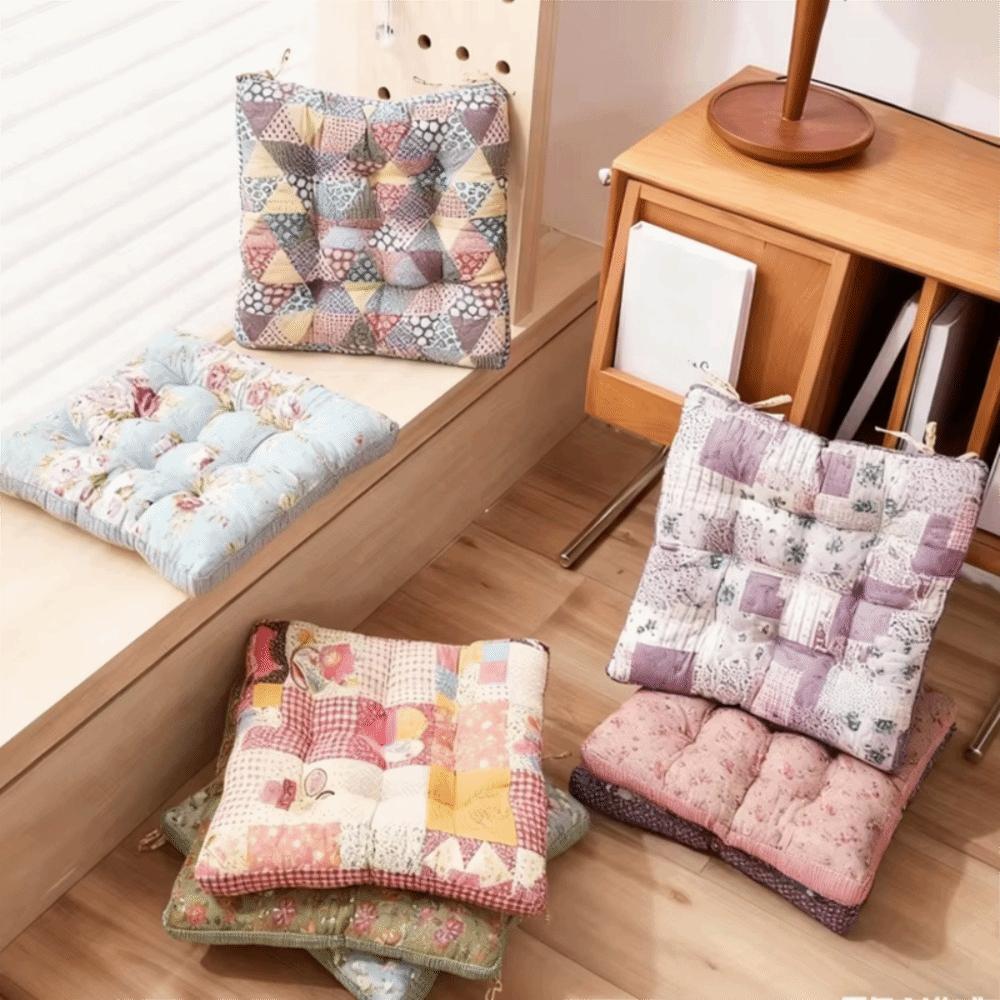 Cotton Filling Korean-Style Tatami Cushion Non-slip Chair Cushion Universal Seat Pad Student