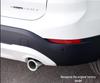 Stainless Steel Exhaust Tailpipe Cover for BMW X1 (2016-2020)