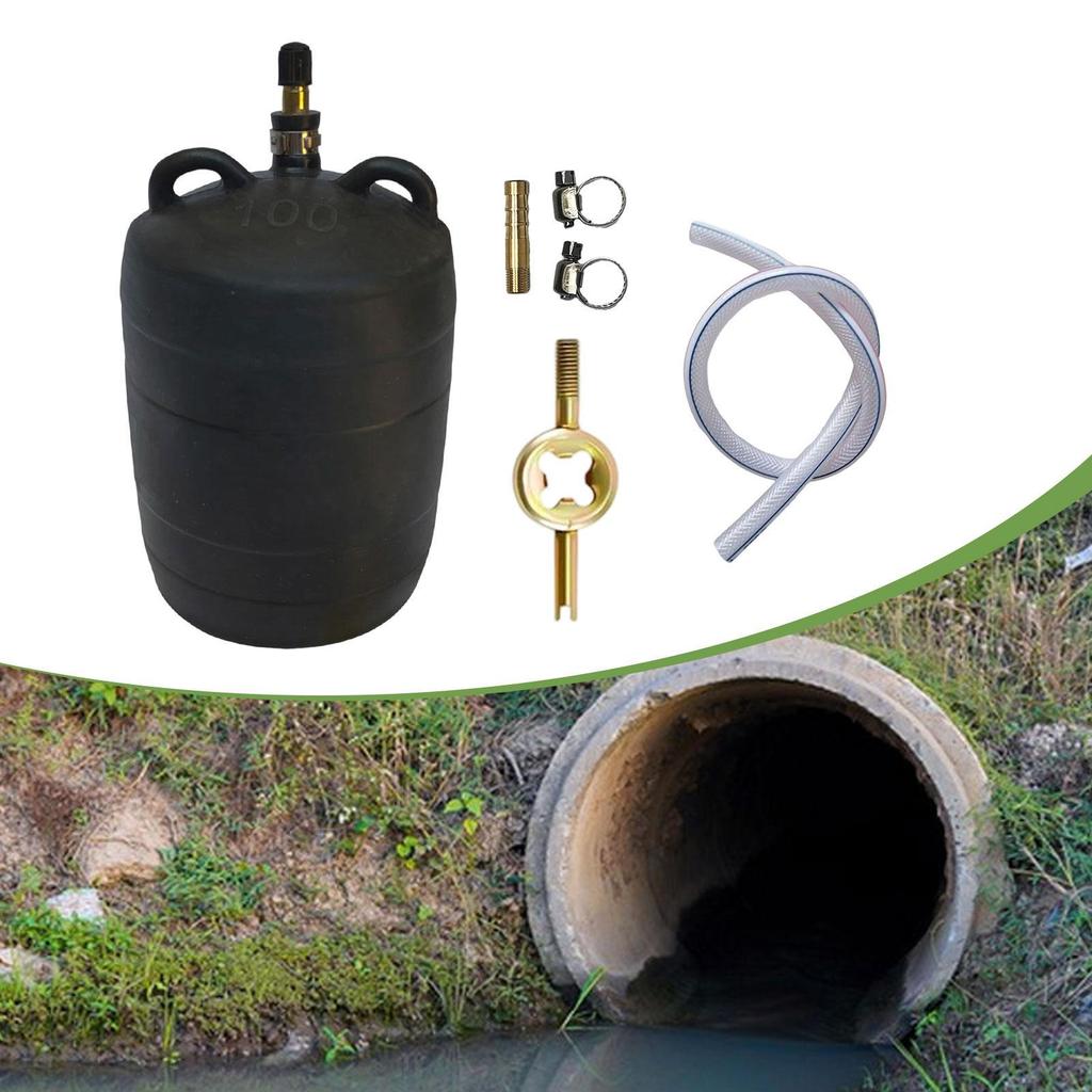 Inflatable Plug Plumbing Test Ball Balloon Pressure for Plumbers Maintenance Crews