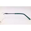 RSINC Unisex Rimless Metal Frame Fashion Optical Tom Gun Green 55-17-142 IB-16 B0DK1YJLXZ
