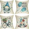 New Christmas Combination Pillowcase Home Sofa Decoration Cushion Pillowcase