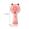 Desktop Fan Random Color Cute Lightweight Handheld Fan for Home Office Party