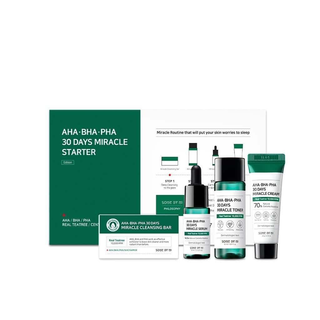 

SOME BY MI AHA BHA PHA Стартовый набор на 30 дней (30мл, 10мл, 20г, 30мл)