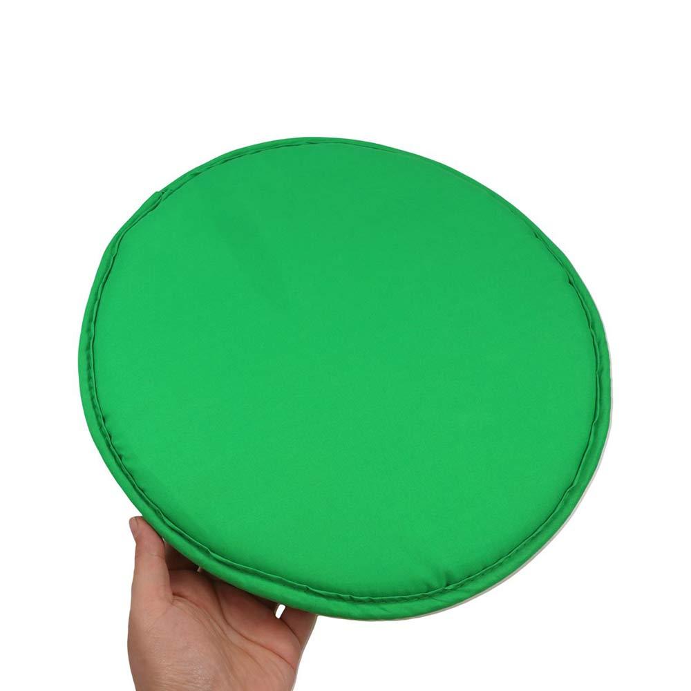 Solid Color Chair Cushion Circular Stool Cushion Soft Round Chair Pad  Office