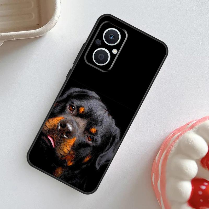 

Rottweiler Dog Case For OPPO Reno 10 Pro 11F 4Z 5Z 8T 4 5 6 7 8 Lite OPPO Find X2 X3 Neo X5 X6 Pro Cover OPPO Find X5
