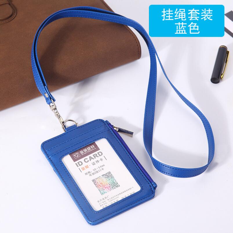 

Новый материал из искусственной кожи с двойным рукавом, набор удостоверений личности, держатель для бейджей, чехол, прозрачный держатель для банковских кредитов, аксессуары