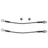 Rear Tailgate Support Cable Strap Wih Bolt for 2007-2016 GMC Sierra Chevrolet Silverado 1500 2500 3500 For 2009-2010 Hummer H3T