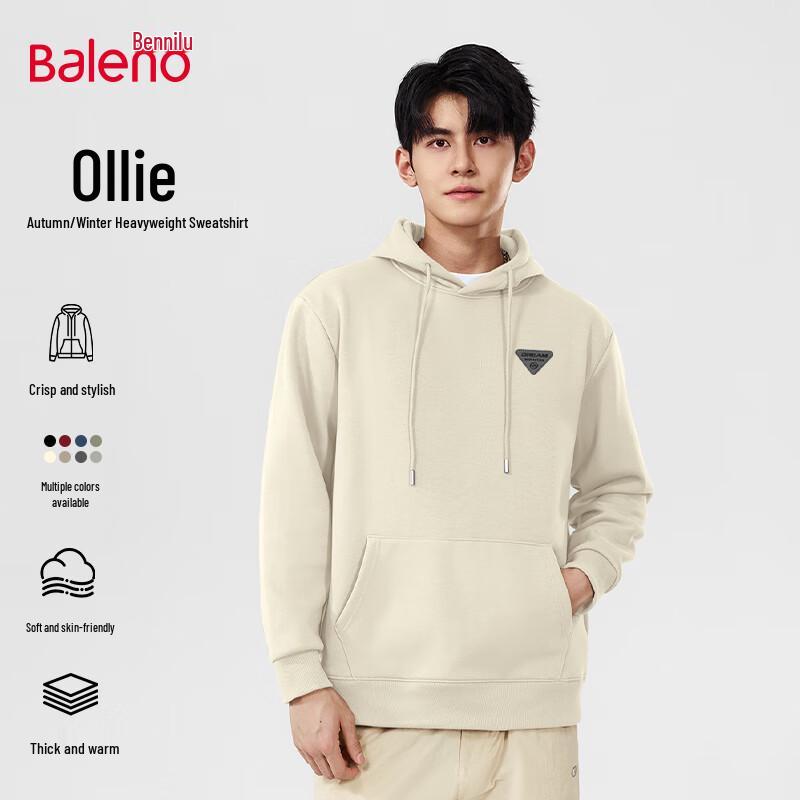 

Baleno Men s Winter Sherpa Fleece Hooded Sweatshirt L