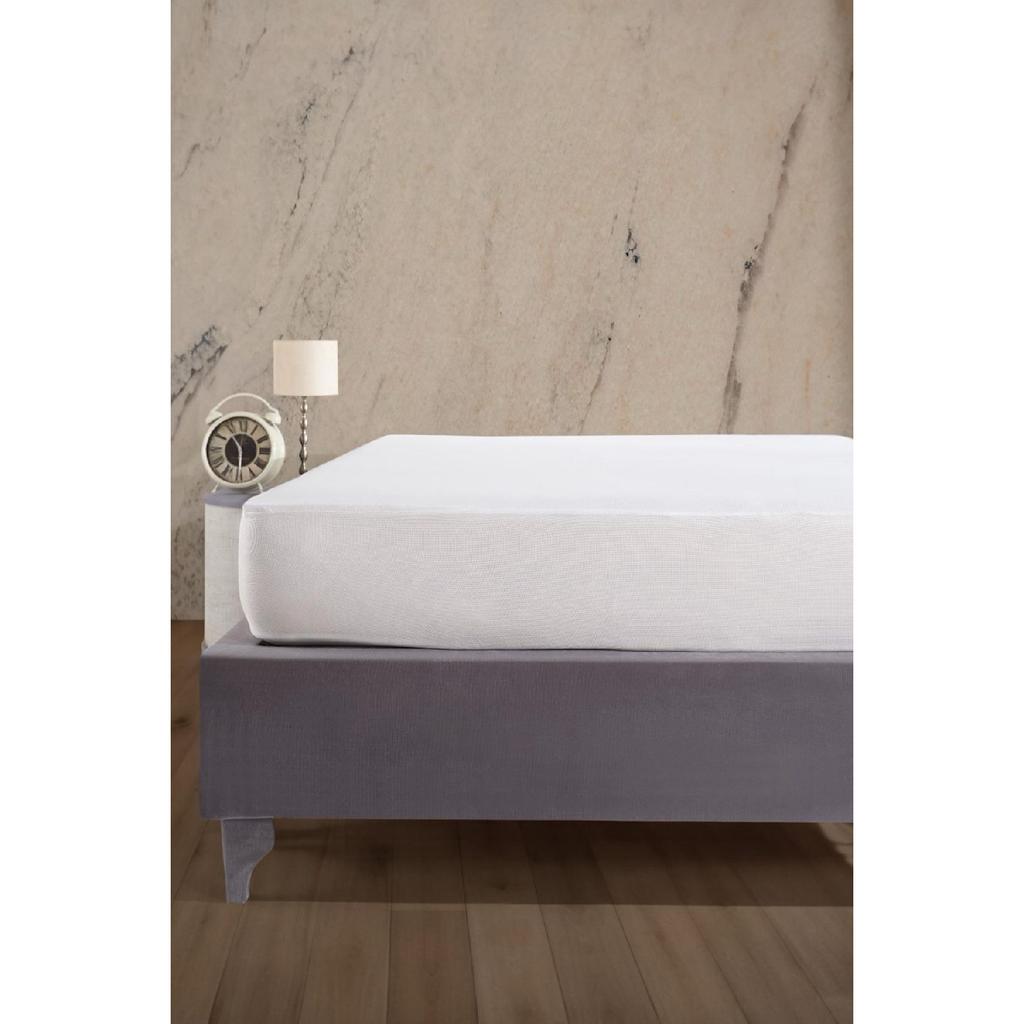 100% Cotton Fitted Full Edge Liquid Proof Mattress Protector Mattress Protector