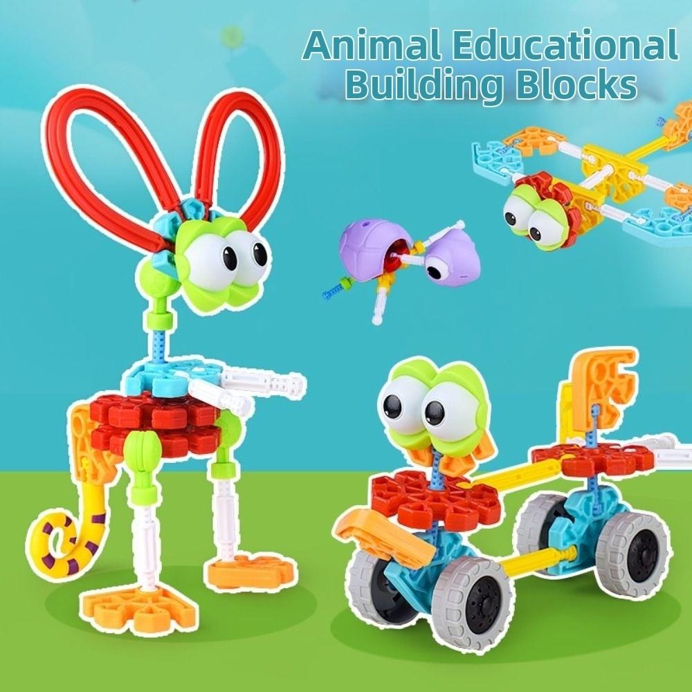 Plastic Insect Animals Building Blocks Toy Assembly Construction Puzzle Toy  Adults Gifts