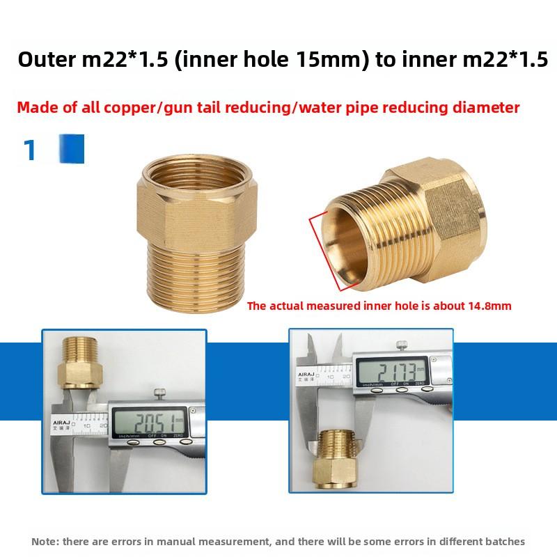 1PCS Male to Female Thread Brass Pipe Connectors Brass Coupler Adapter Threaded Fitting 1/8" 1/4" 3/8" 1/2"