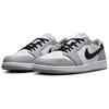 Air Jordan 1 Retro Low OG Barons Herren Sneakers Weiß Schwarz Wolf-Grau CZ0790-110