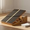Foldable Stretching Board Wood Adjustable Incline Balance Slant Squat Trainer