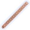 European and American Fashion Men's Red Copper Magnetic Bracelet