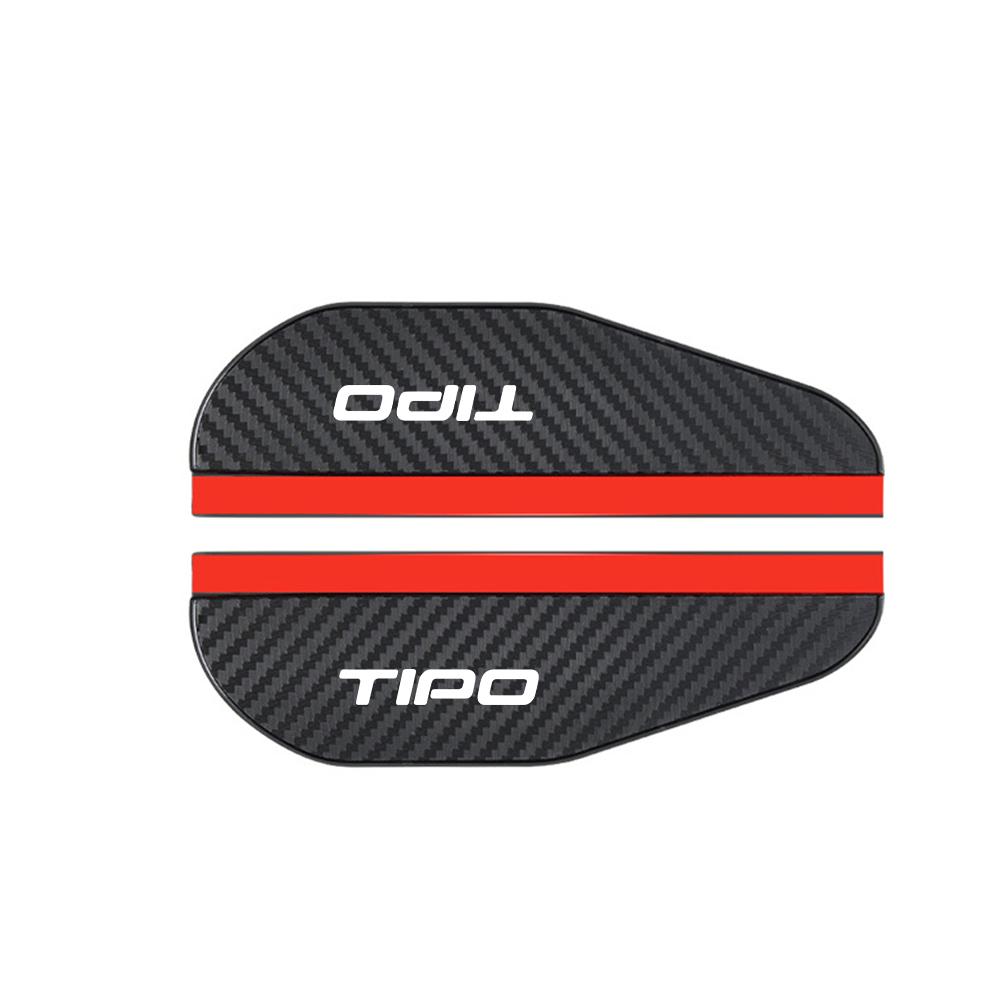 

Для Fiat Tipo 2 шт. Зеркало заднего вида из углеродного волокна Дождевая машина tipo