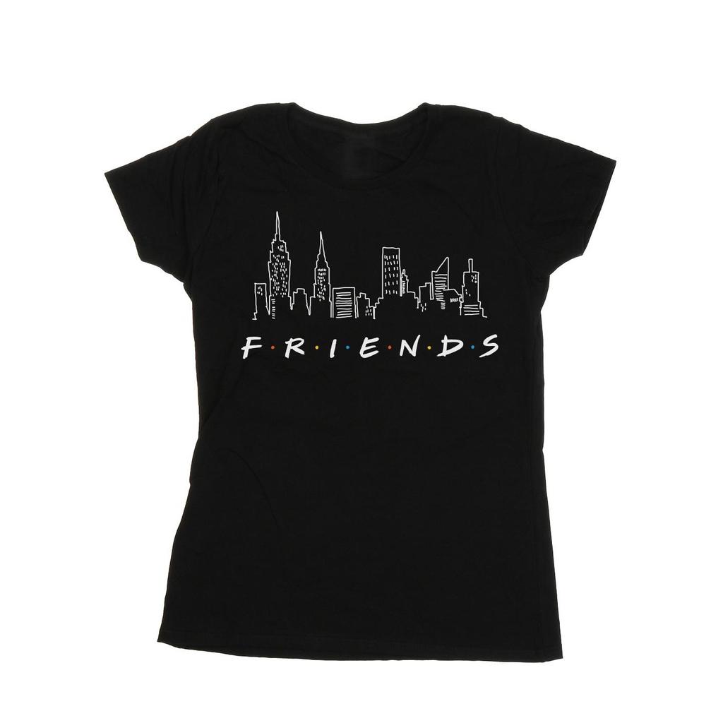 Friends Womens/Ladies Skyline Logo Cotton T-Shirt