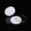 20Pcs 48Mm Commemorative Coin Storage Box With Inner Pad Protection Coinning Suitable Transparent Portable Round Storage Boxes