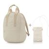 Suzy Backpack M - Ivory White_Strap Phone Pouch Gift