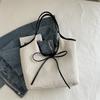 Casual commuting large-capacity striped cotton and linen bag women's new versatile shoulder bag portable tote bag