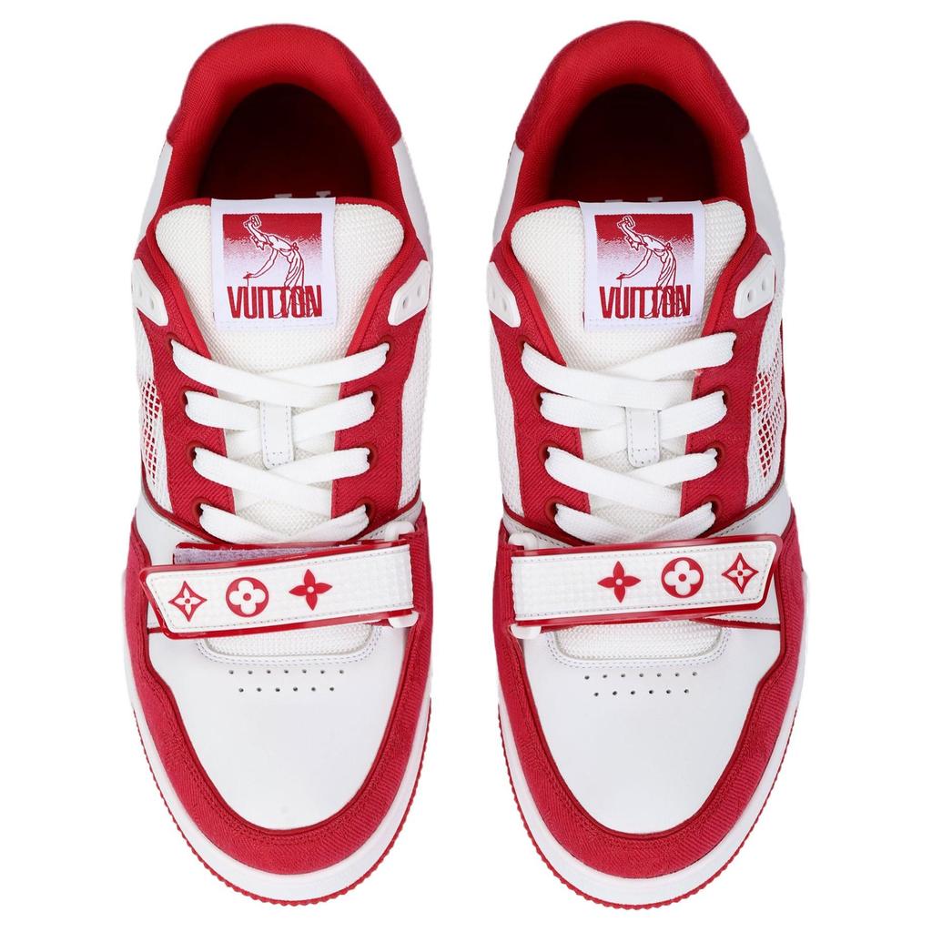 Louis Vuitton Lv Trainer 'White Red' 1ABLXH