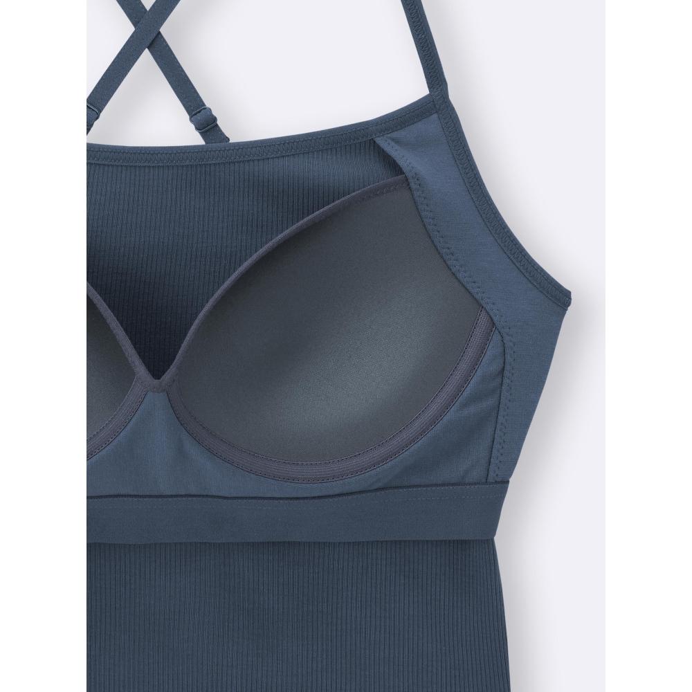 GU by Uniqlo Bra Feel 2 Way Cropped Camisole