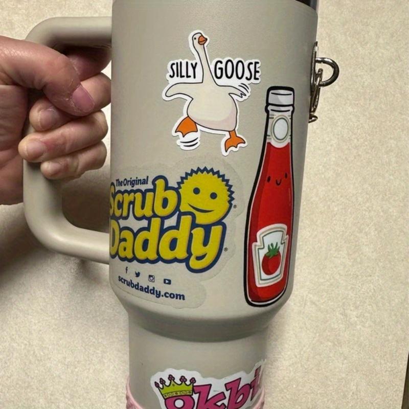 Silly Goose Sticker, Funny Sticker, Goose Sticker, Funny Meme Decal For Water Bottles, Cars, Laptops, Tumblers, Hydroflaks