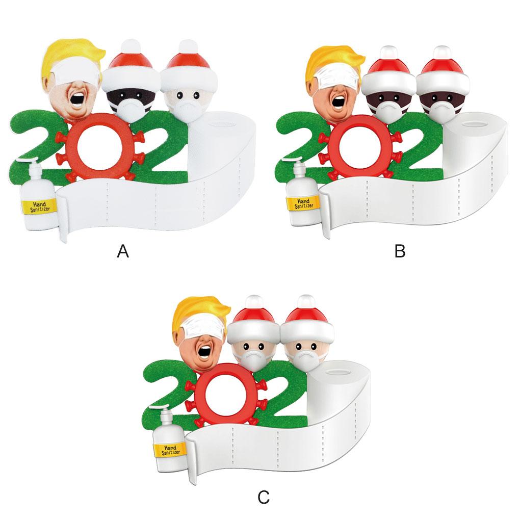 Ornament Kit Hanging Quarantine Survivor Family Decoration Lightweight Christmas Tree Decorating