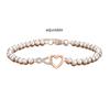 Elegant Infinities Heart Bracelet With Dazzling Crystals for Women Symbolizing Friendship and Styles Daily Casual Use