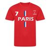 Children's Football Jersey 'Paris Spirit' 2 Stars – Champions Edition - Royal Blue