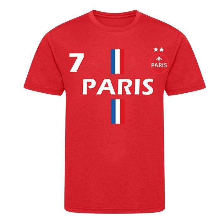 Children's Football Jersey 'Paris Spirit' 2 Stars – Champions Edition - Royal Blue