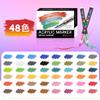 Acrylic Marker 48 Direct Ink Acrylic Paint Waterproof Acrylic Paint Pens for and Pens, Colors, Type, Water-Based Pens, Water-Based Markers, Glass,