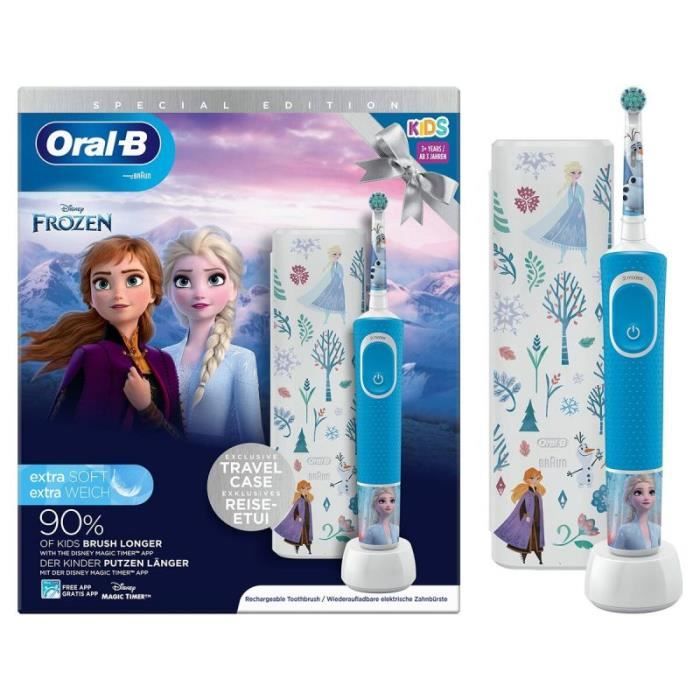 Braun Oral-B BR- Elektriline hambahari Lastele Pöörlev hambahari Mitmevärviline - Valge () - 419563