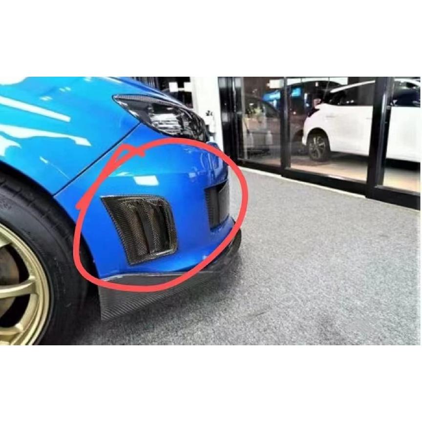 Front Bumper Side Air Vent Cover Kit for Subaru STI WRX GRB Wagon 2008-2014 2011