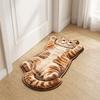 2D Home Decor Carpet Non-Slip Cartoon Carpet Soft Cat-Shaped Area Rug  Living Rooms