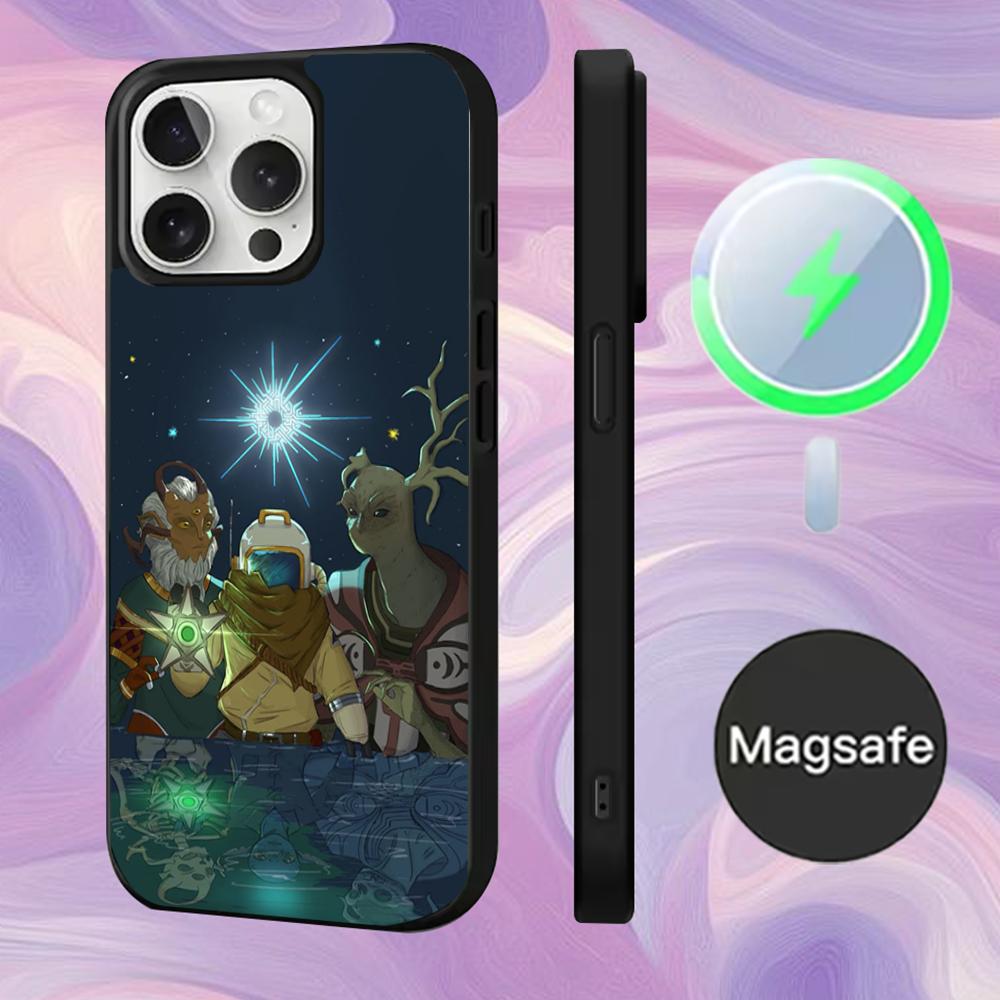 Cool O-Outer Wilds Phone Case For iPhone 16,15,14,13,12,11,Pro,Max,Plus,Mini,Magsafe,Magnetic Wireless Charging Case
