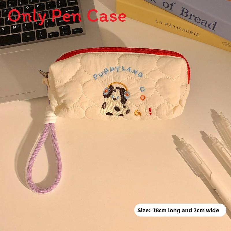 Stilren Hundpennaväska i Nylon Med Exklusiv Design För Mellanstadiet Och Högskolan