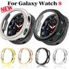 Bling Case for Samsung Galaxy Watch 8 Diamond Bumper With Hollow PC Protective Cover for Samsung Galaxy Watch 8 40mm 44mm