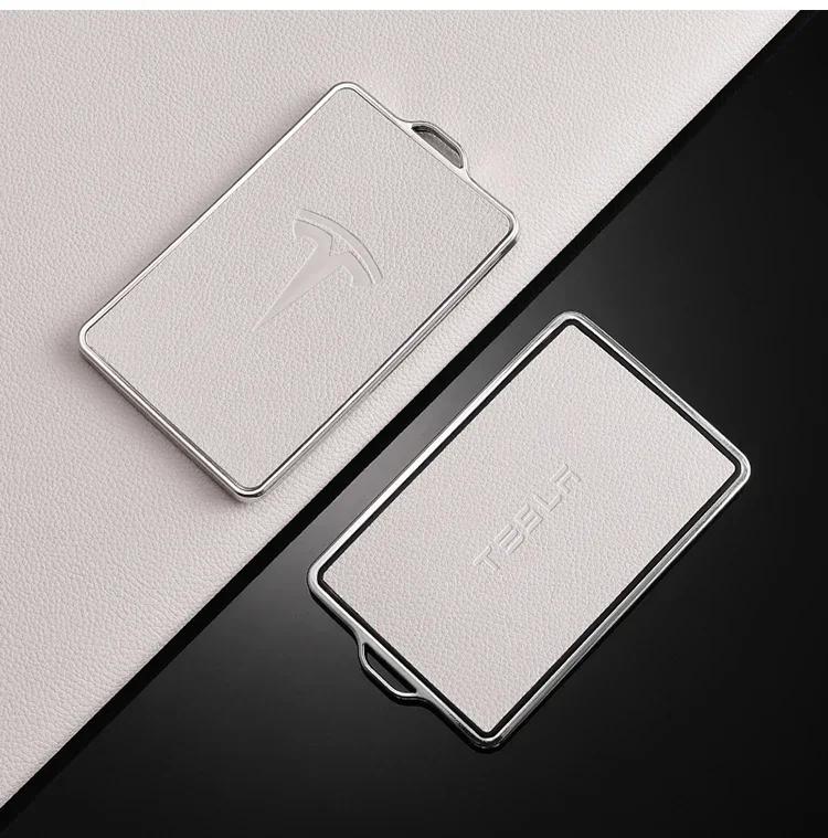 Adesivo de Carro 2025 Quente TPU Carro Cartão NFC Chaveiro Capa Protetora Suporte Concha para Tesla Model 3 S X Y Acesso Sem Chave Acessório