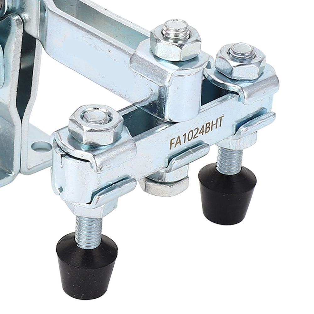Dual Head Vertical Toggle Clamp 227kg Clamping Force Hold Down Clamp Heavy Duty Clamp  Carpentry