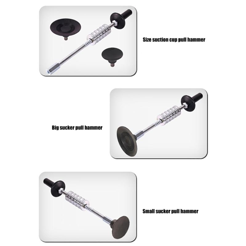 Car Body Dents Repair Puller High Efficiency Dents Puller Tool Set Auto Body Dents Removal Tool Set for Auto Maintenance