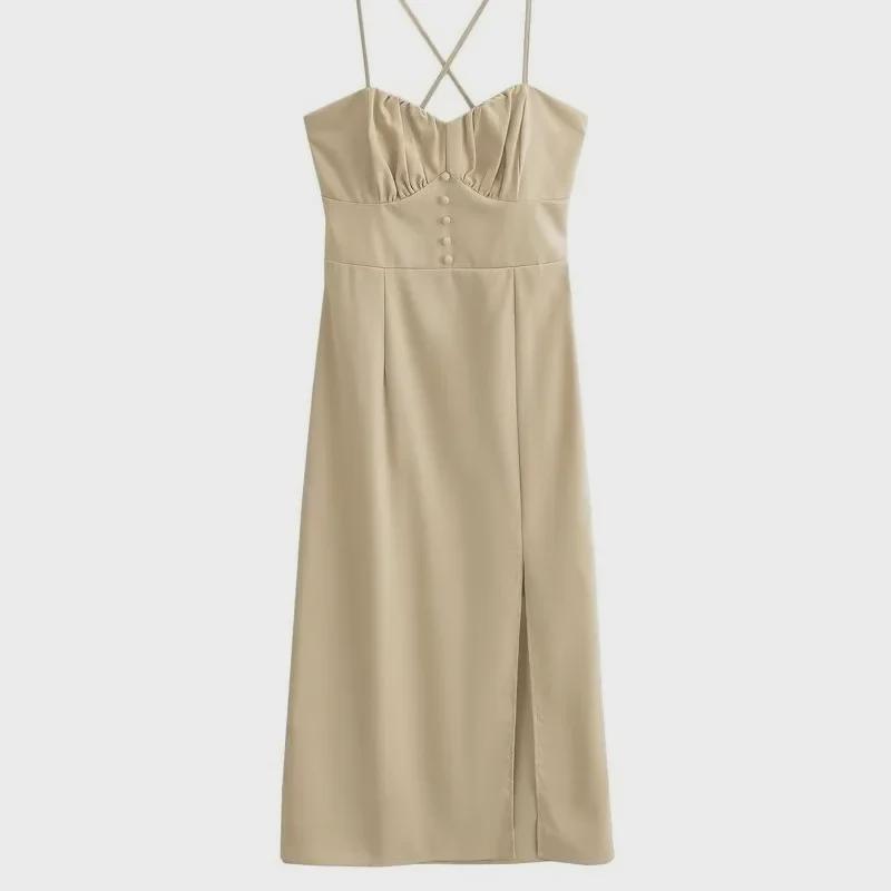 

2023 Summer Women s Blended Corset Dress XS