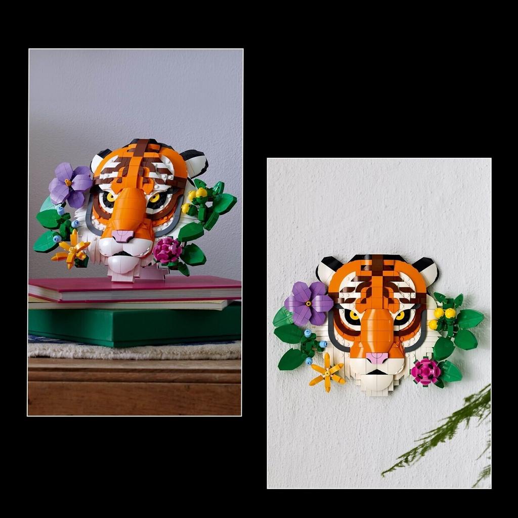 LEGO Constructor Walkie-talkie Art Fauna Collection – Tiger (31217)