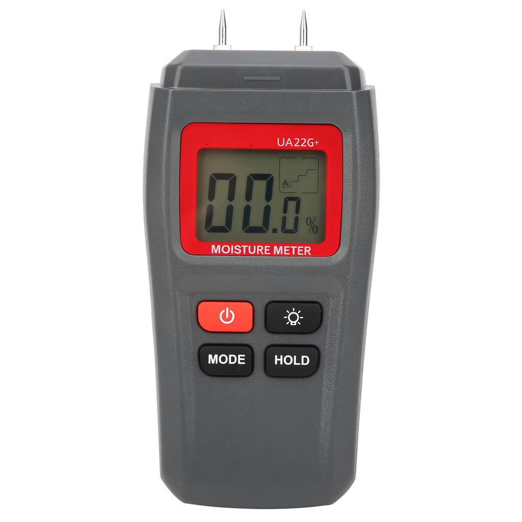 UA22G+ Professional Wood Moisture Meter Portable Timber Humidity Tester Damp Detector
