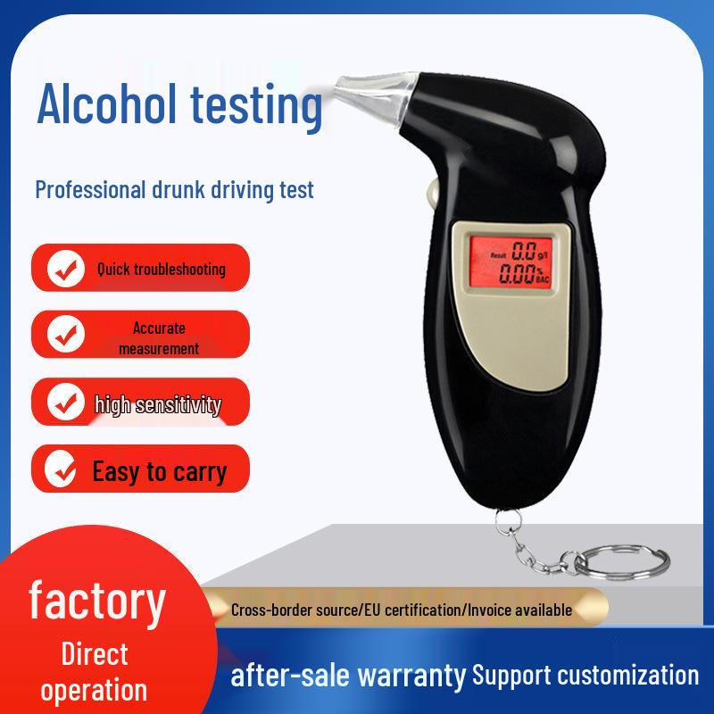 

Compact Personal Breathalyzer - Portable Alcohol Tester for Home Use